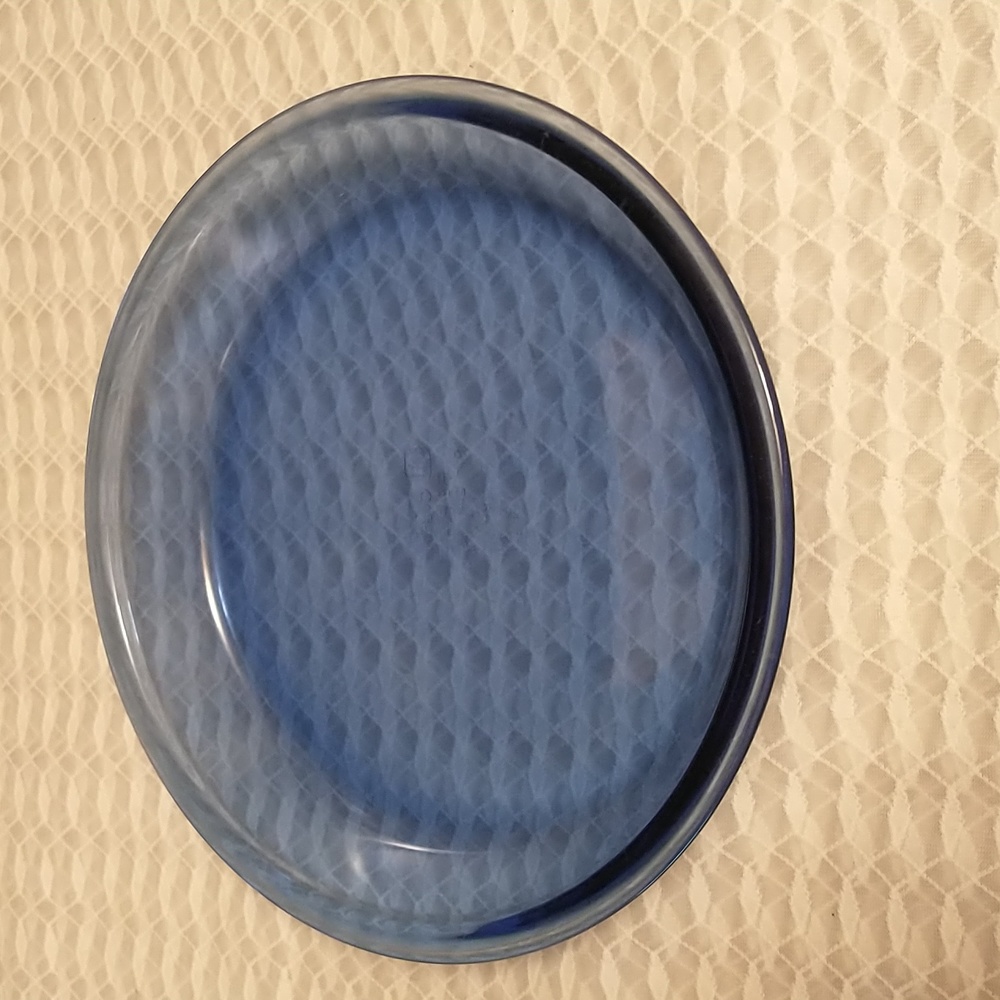 Anchor Ovenware Blue Pie Plate - Q21